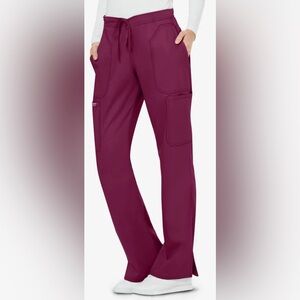 Cherokee Revolution Scrub bottoms‎ in Wine Med Tall. NWT